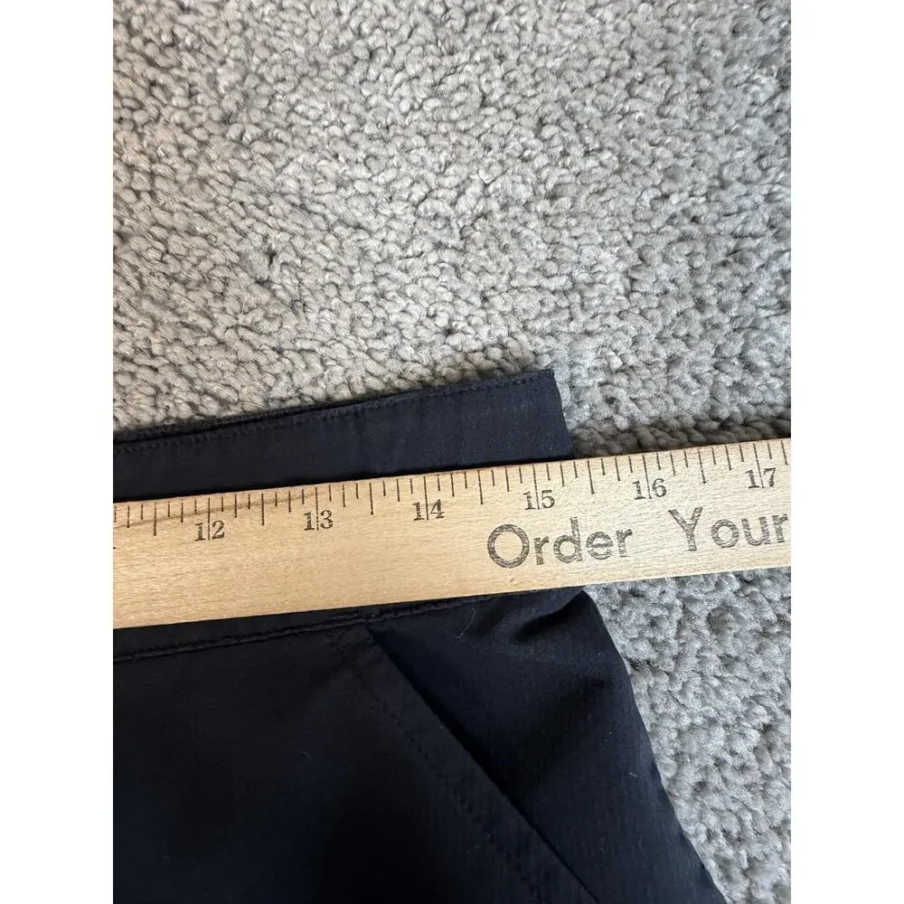 Nike Track Pants Womens Small Black Pull On Pockets Athleisure Running 31in